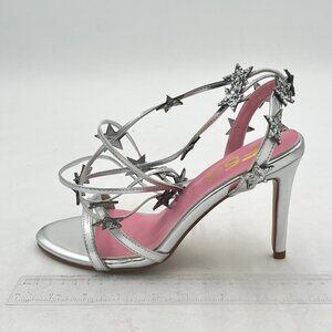 FSJ Women Open Toe Stylish Sandal Ankle Strap  High Thick Heels Wedding Party Ba